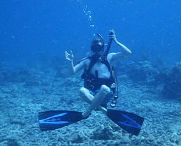 scuba diving in Indian ocean